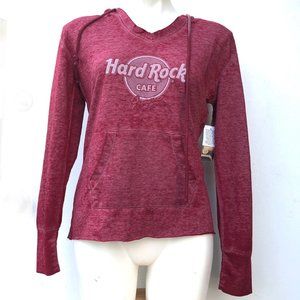 Hard Rock Cafe Prague Hoodie Sweater Jacket - New with Tags